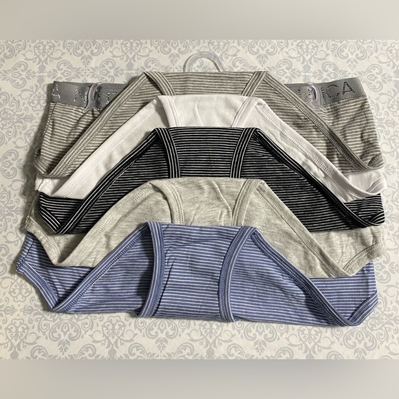NWT Nautica Intimates Organic Cotton Hipster Panties, 5-Pack - Picture 11 of 16